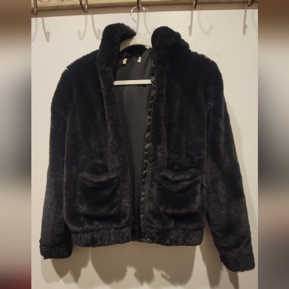 Girls fur jacket
